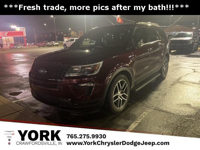 used 2018 Ford Explorer car, priced at $23,500