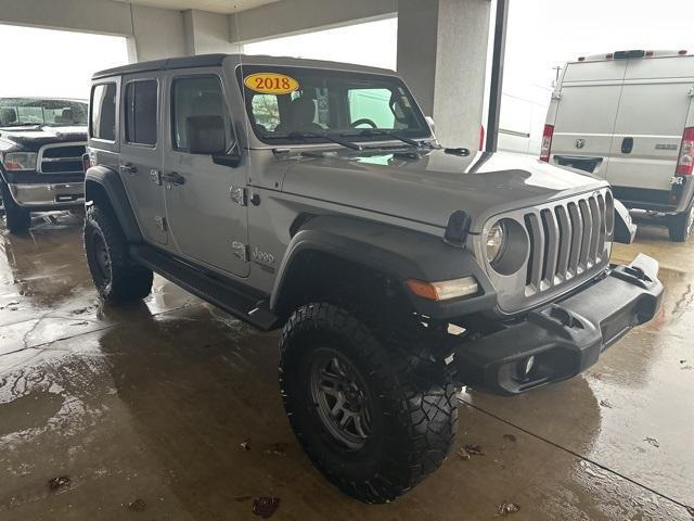 used 2018 Jeep Wrangler Unlimited car, priced at $26,000