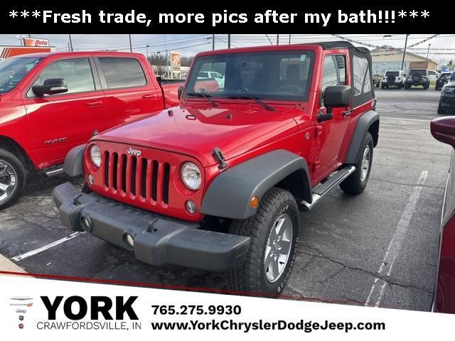 used 2014 Jeep Wrangler car, priced at $16,500