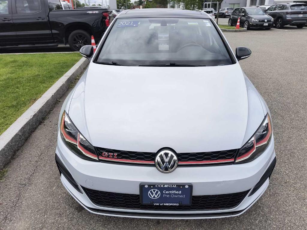 used 2021 Volkswagen Golf GTI car, priced at $26,391