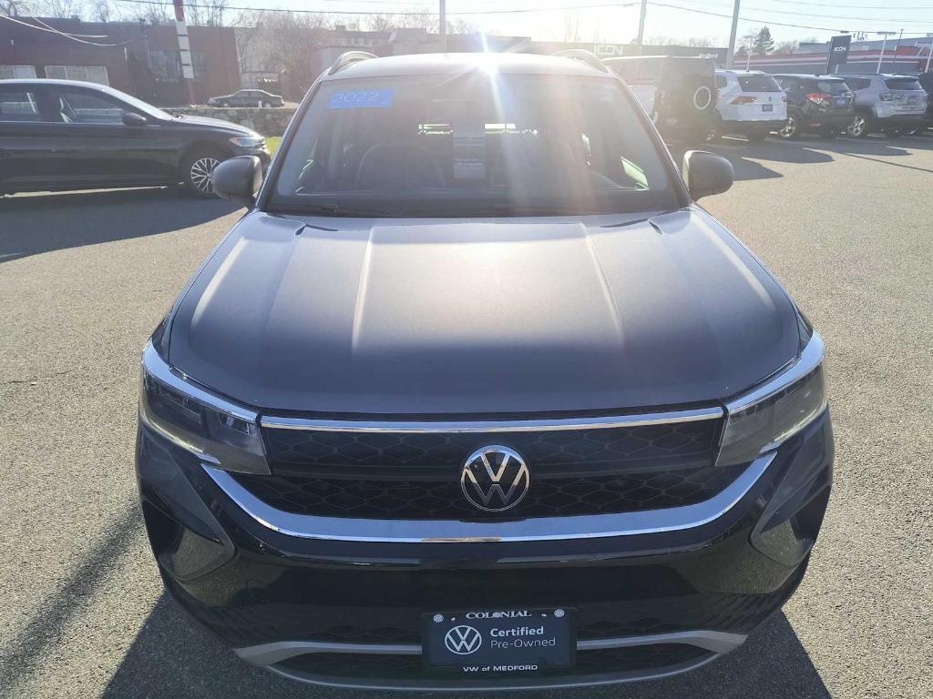 used 2022 Volkswagen Taos car, priced at $20,091