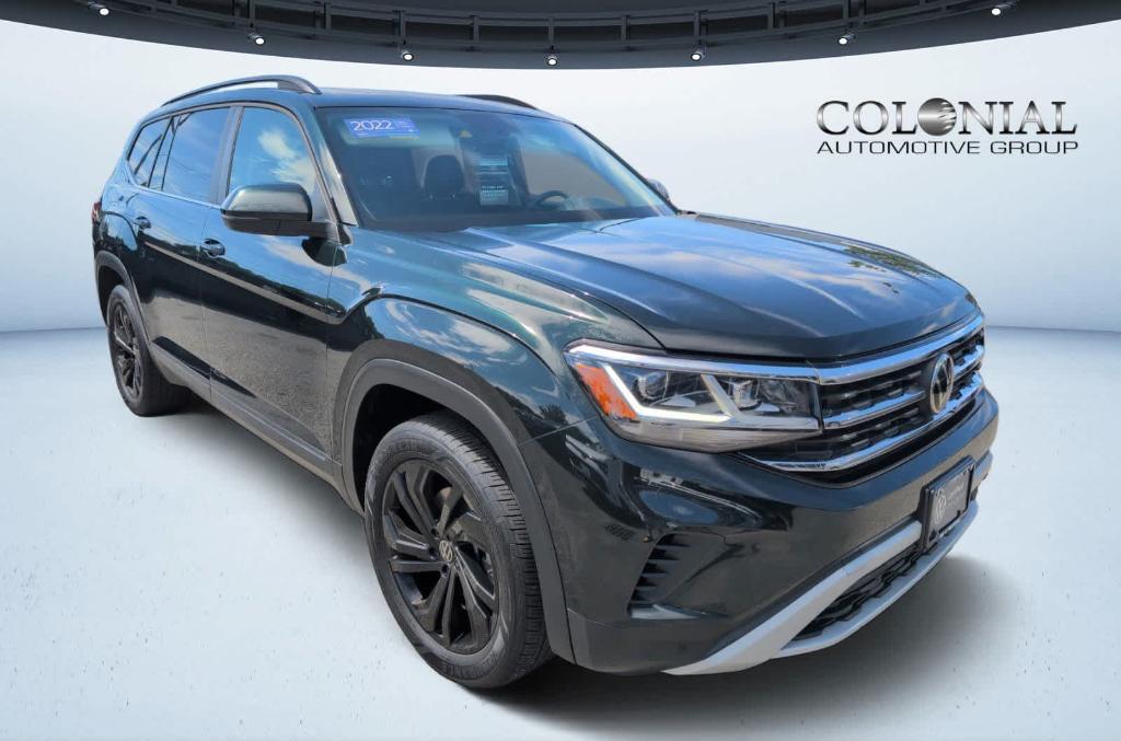 used 2022 Volkswagen Atlas car, priced at $31,291