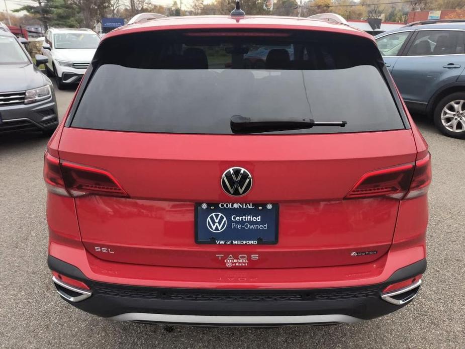 used 2022 Volkswagen Taos car, priced at $24,891