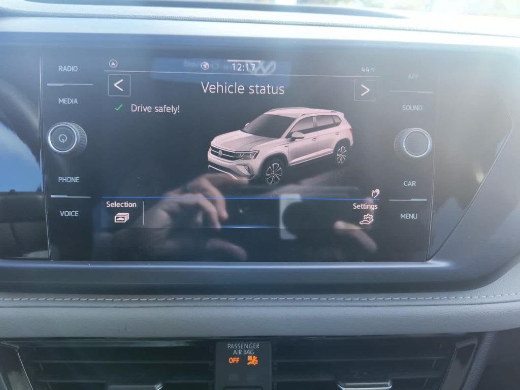 used 2024 Volkswagen Taos car, priced at $23,881