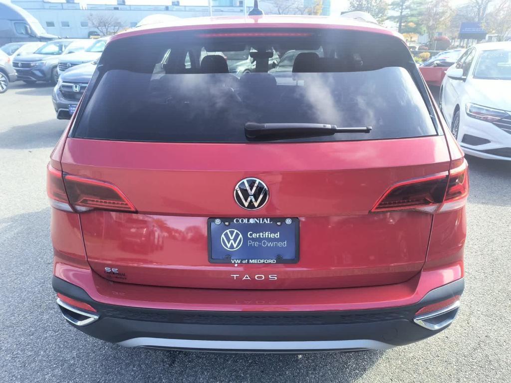 used 2024 Volkswagen Taos car, priced at $23,881