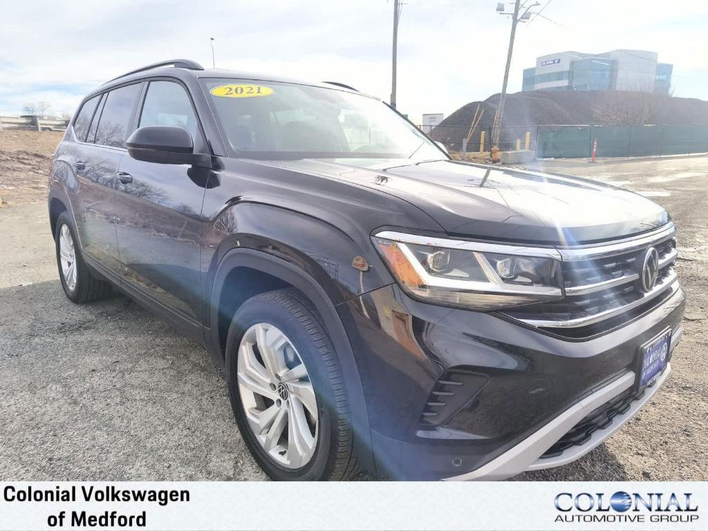 used 2021 Volkswagen Atlas car, priced at $28,791