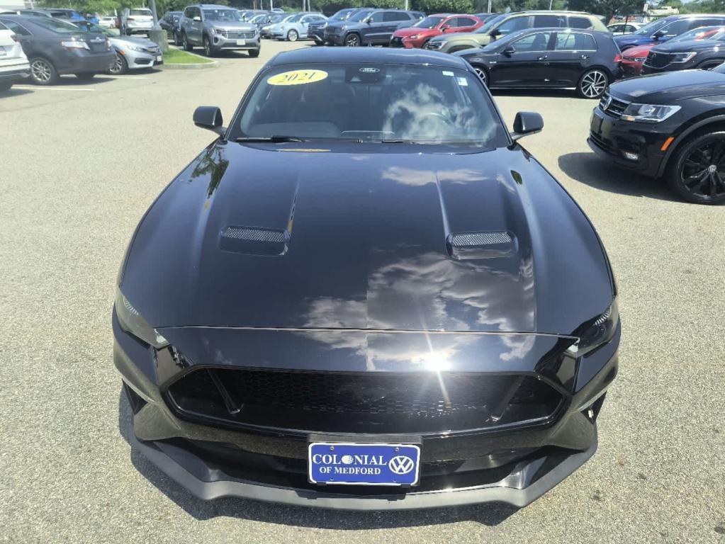 used 2021 Ford Mustang car, priced at $34,991