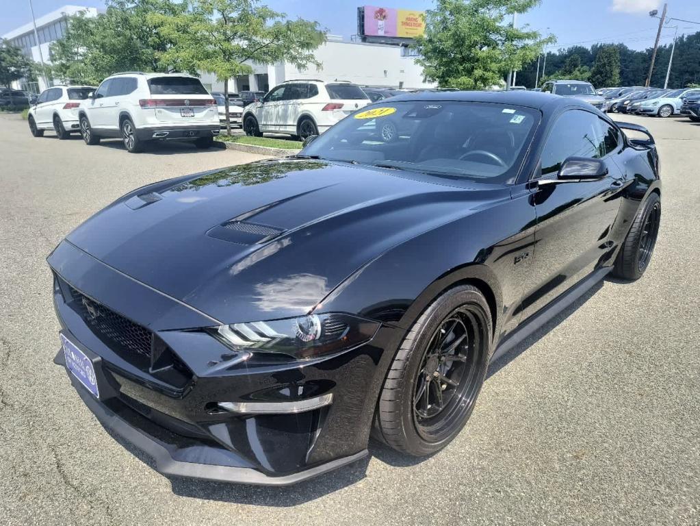 used 2021 Ford Mustang car, priced at $34,991