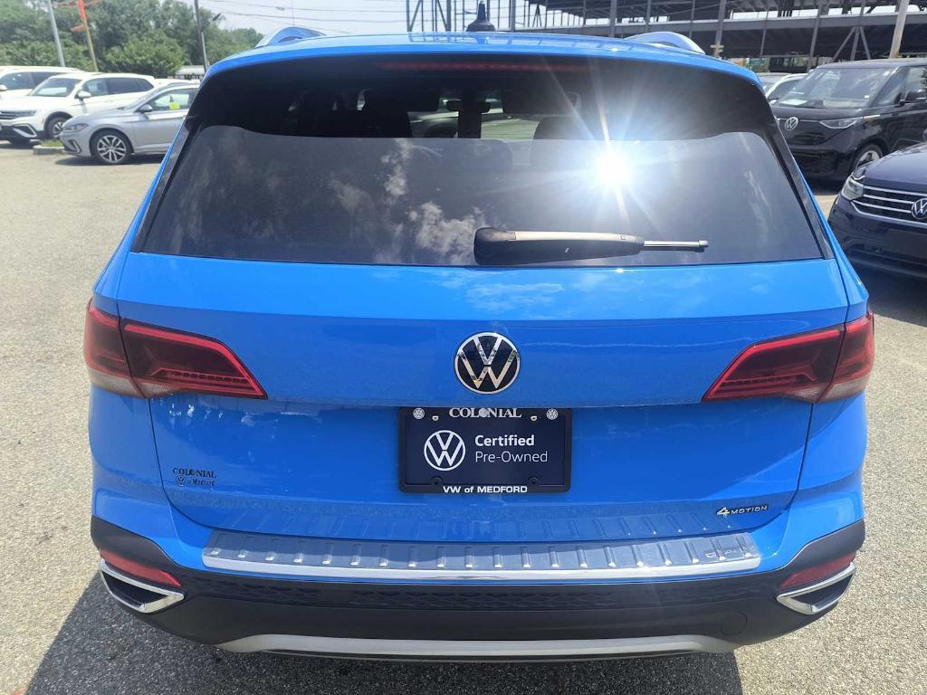 used 2024 Volkswagen Taos car, priced at $27,691