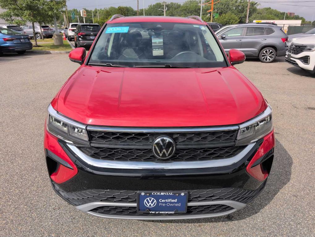 used 2024 Volkswagen Taos car, priced at $28,291