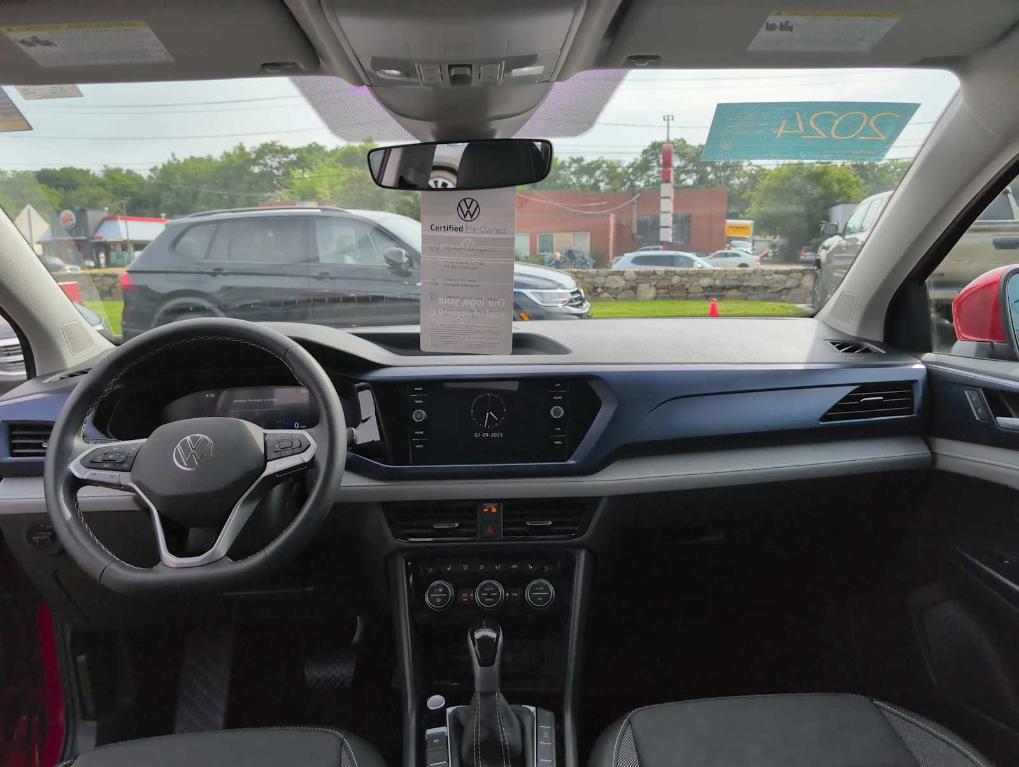 used 2024 Volkswagen Taos car, priced at $28,291