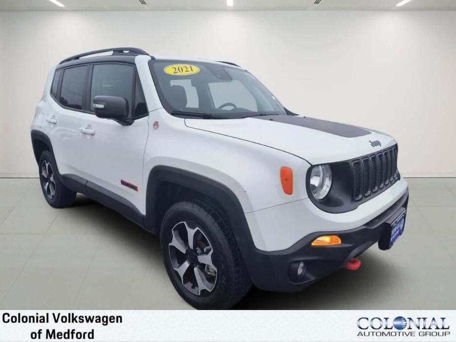used 2021 Jeep Renegade car, priced at $24,291