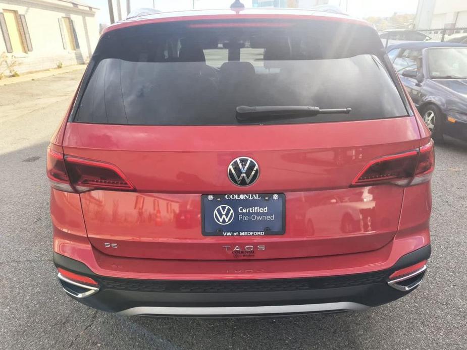 used 2024 Volkswagen Taos car, priced at $27,891