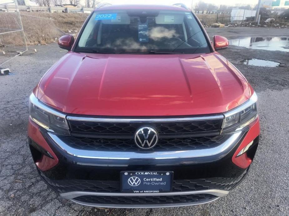 used 2022 Volkswagen Taos car, priced at $22,891