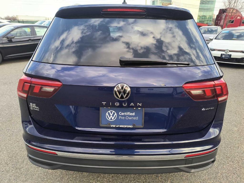 used 2022 Volkswagen Tiguan car, priced at $25,491