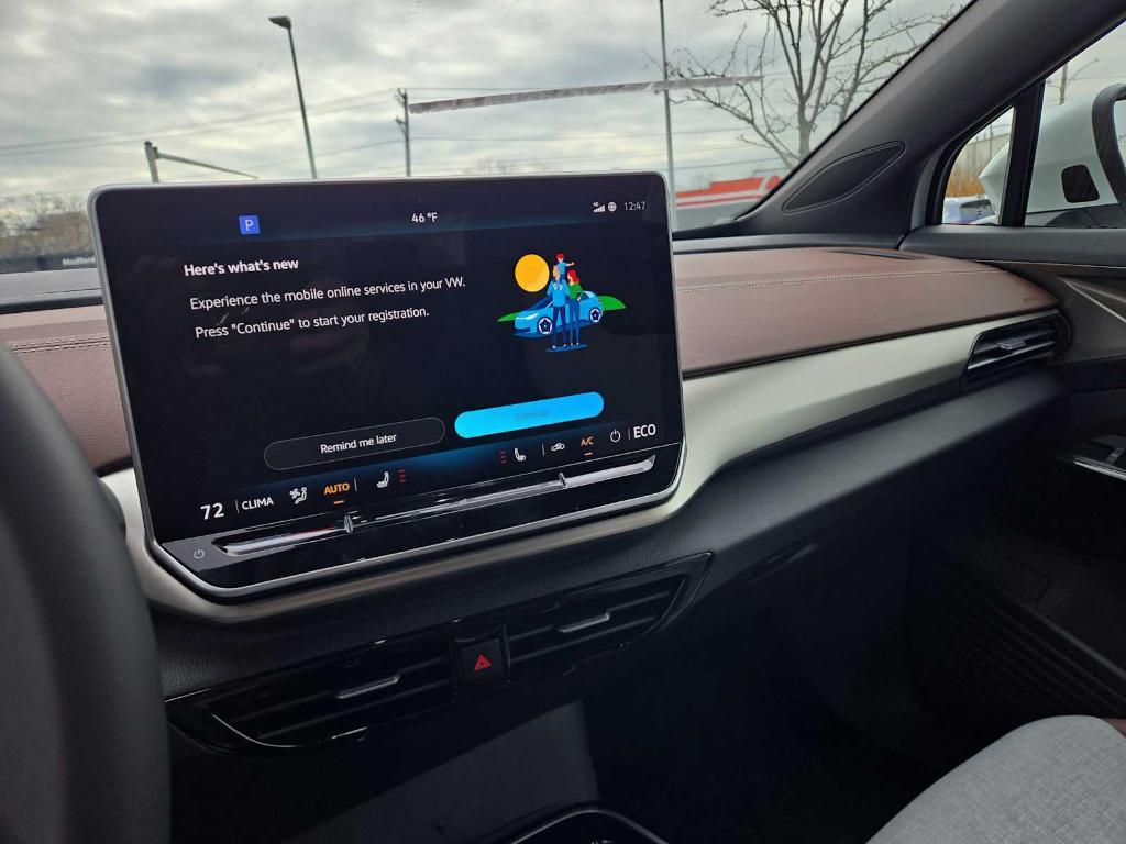 new 2025 Volkswagen ID.4 car, priced at $51,576