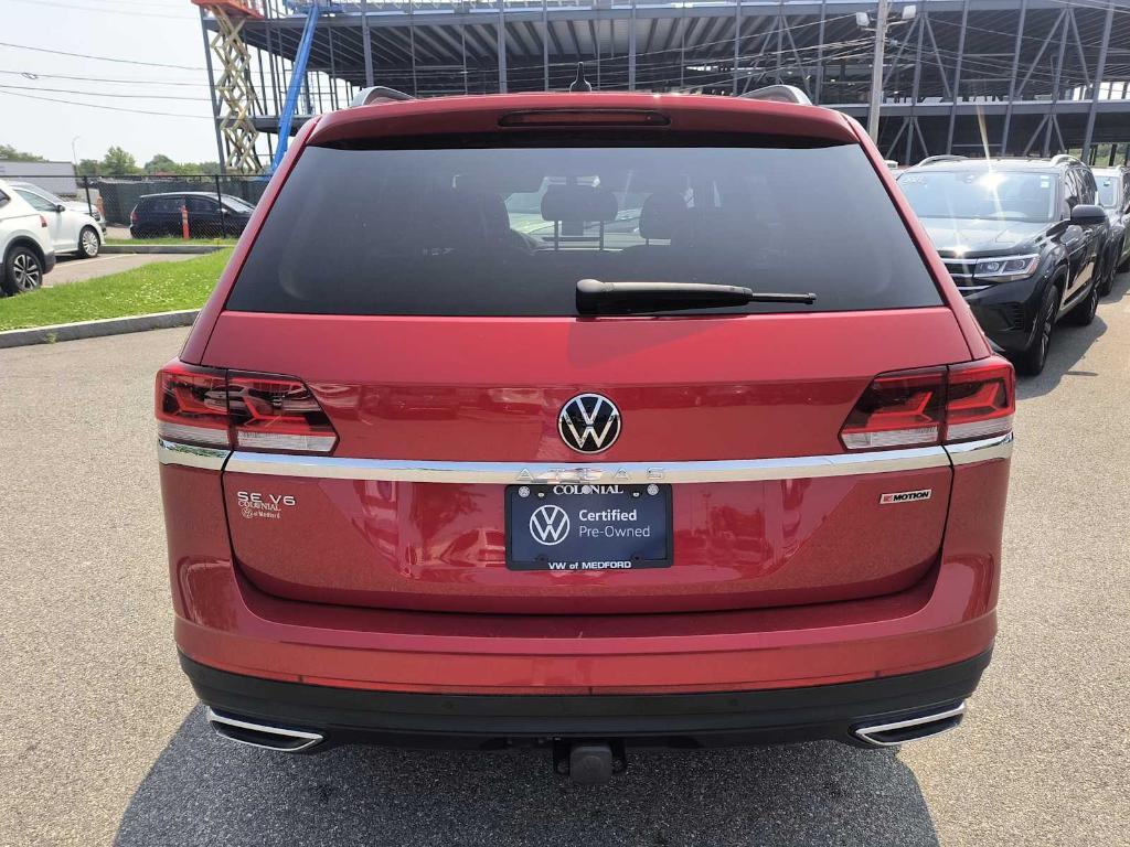 used 2022 Volkswagen Atlas car, priced at $34,691