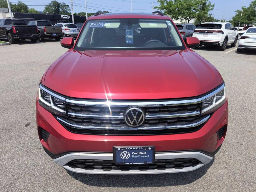 used 2022 Volkswagen Atlas car, priced at $34,691