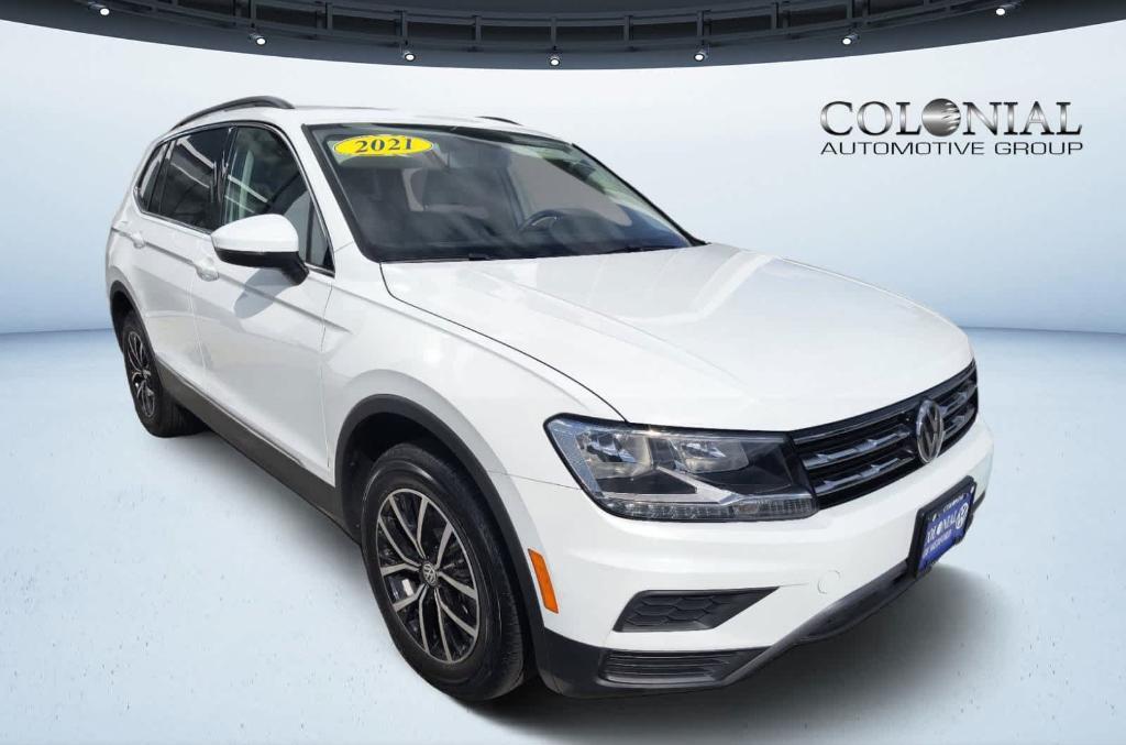 used 2021 Volkswagen Tiguan car, priced at $22,449