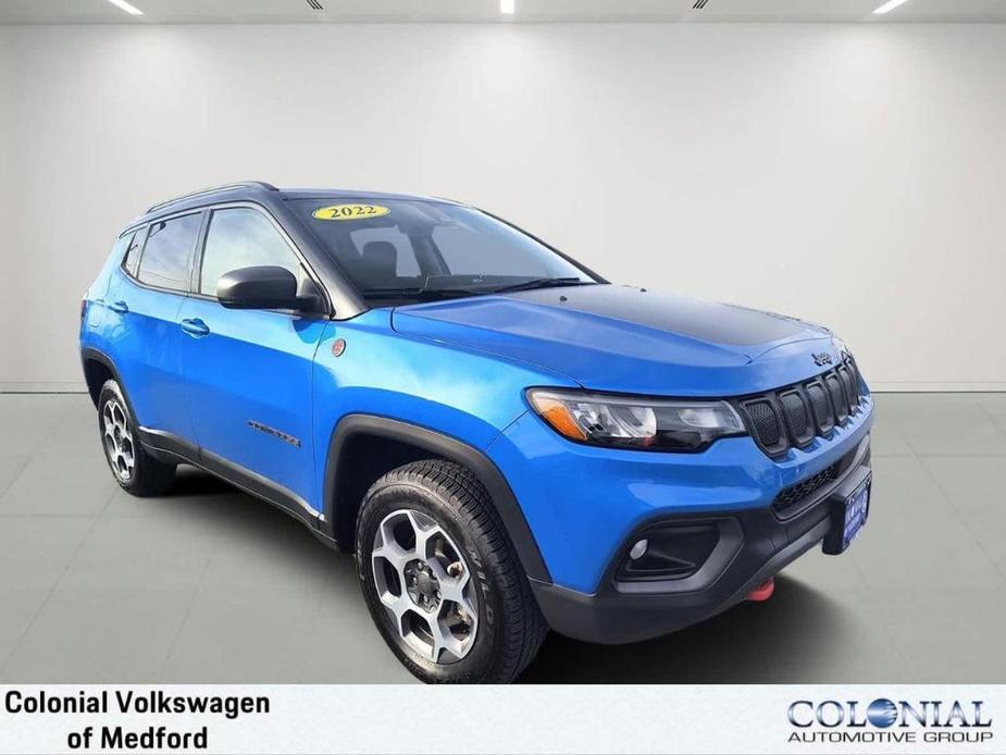 used 2022 Jeep Compass car, priced at $26,991