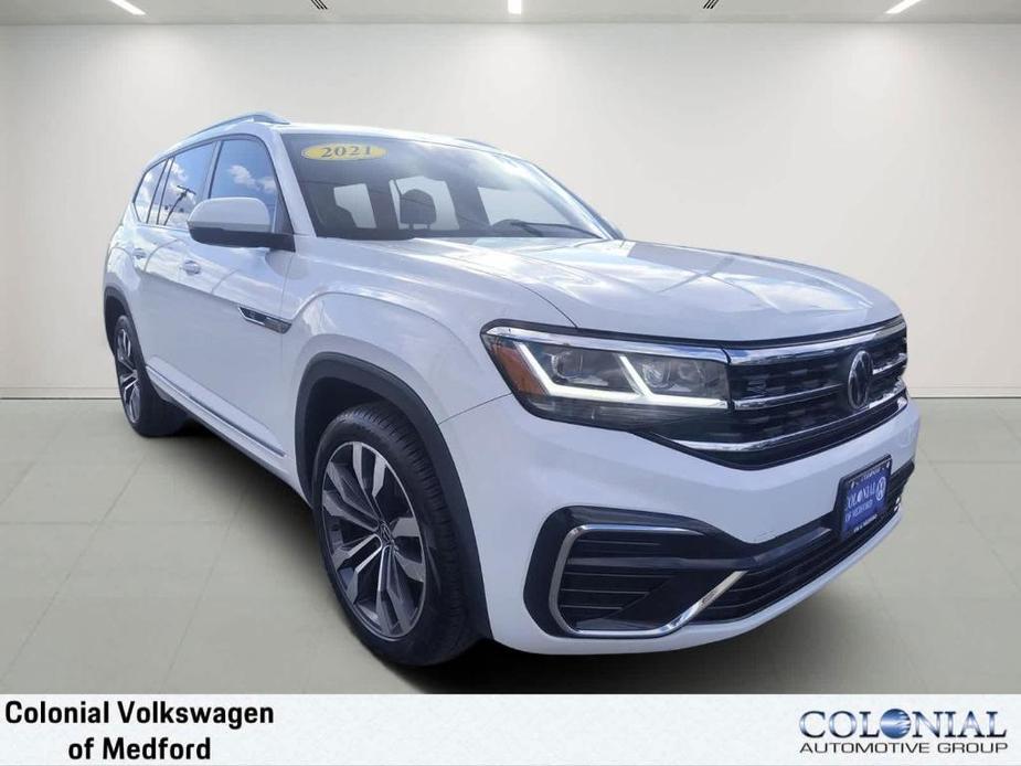 used 2021 Volkswagen Atlas car, priced at $30,491