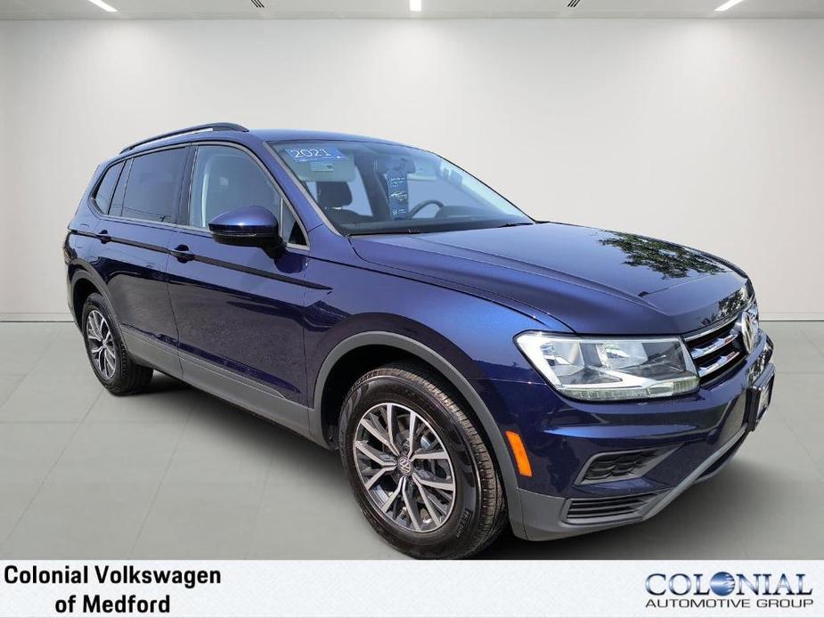 used 2021 Volkswagen Tiguan car, priced at $19,991