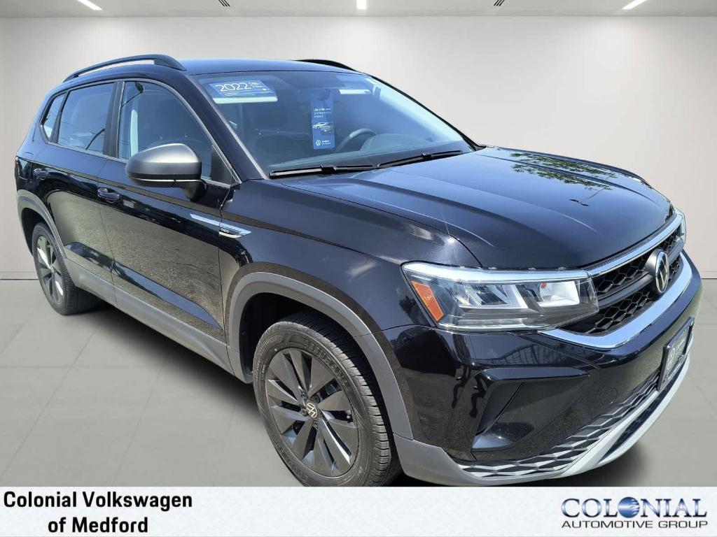 used 2022 Volkswagen Taos car, priced at $19,491
