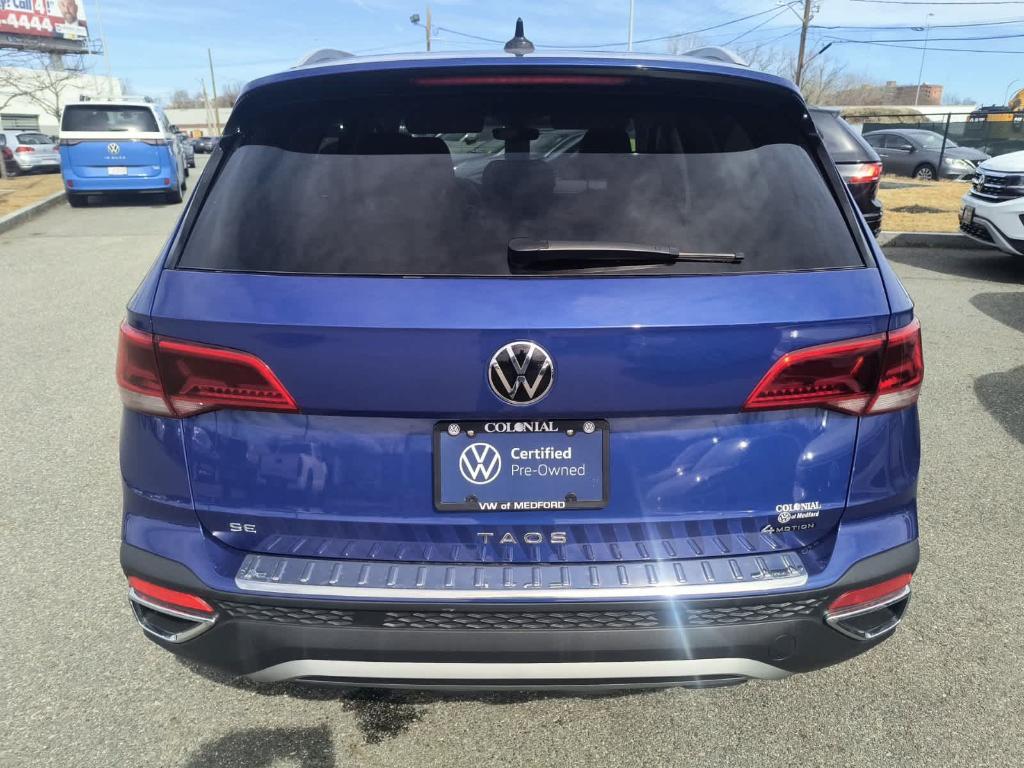 used 2024 Volkswagen Taos car, priced at $26,391