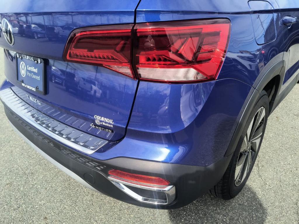 used 2024 Volkswagen Taos car, priced at $26,391