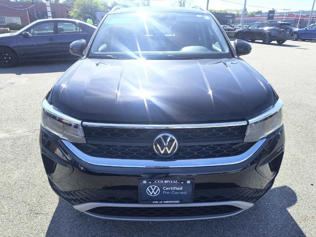 used 2023 Volkswagen Taos car, priced at $25,191