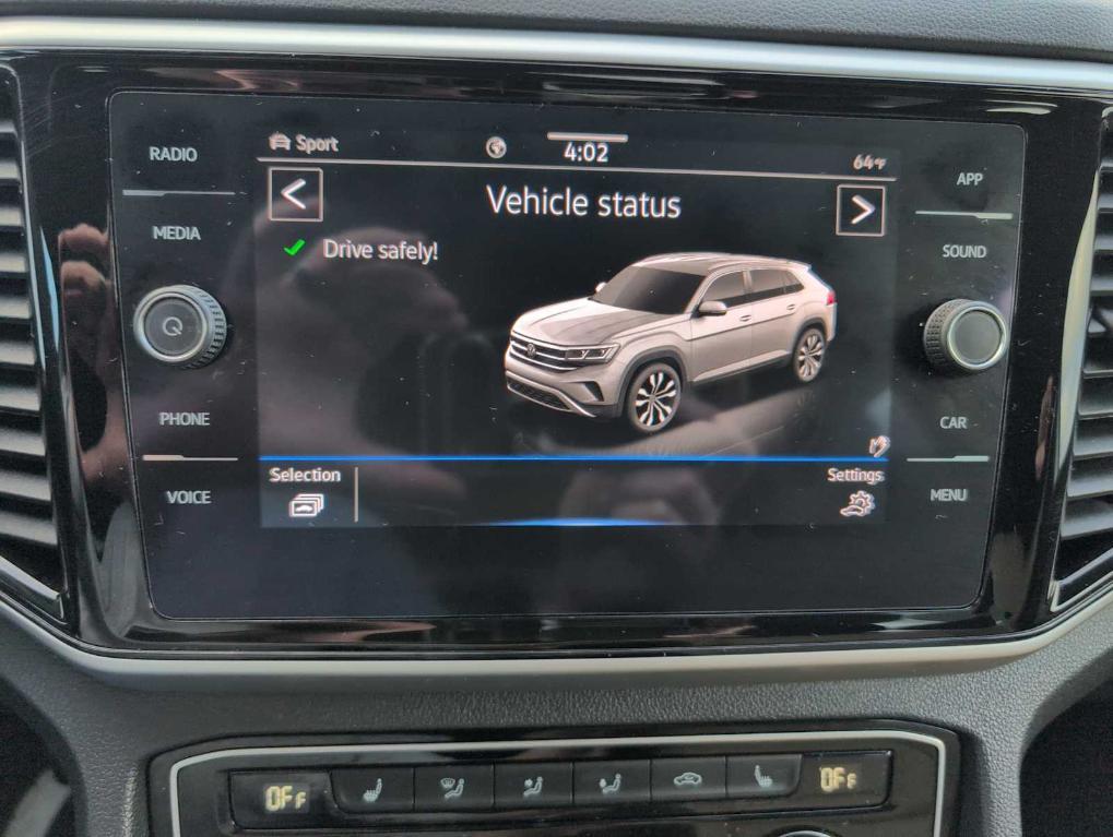 used 2022 Volkswagen Atlas Cross Sport car, priced at $27,991