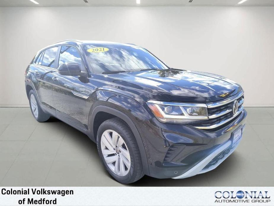 used 2021 Volkswagen Atlas Cross Sport car, priced at $26,991