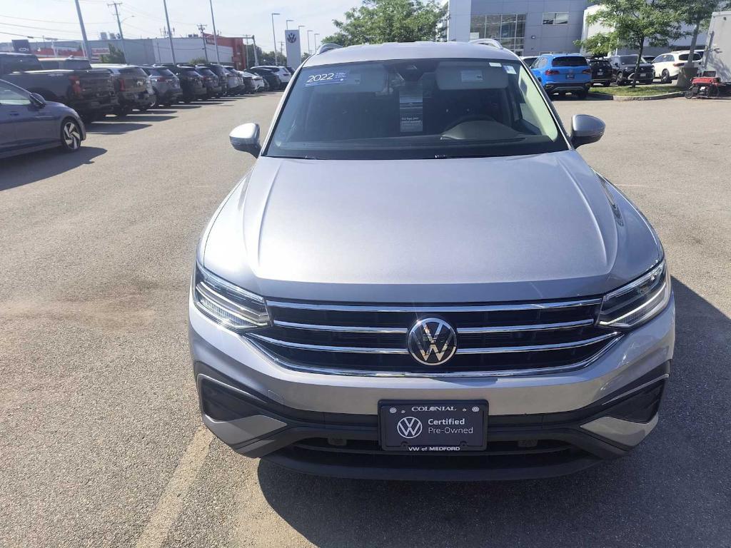 used 2022 Volkswagen Tiguan car, priced at $25,491