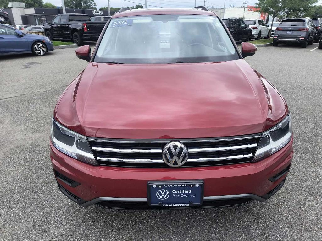 used 2021 Volkswagen Tiguan car, priced at $19,791