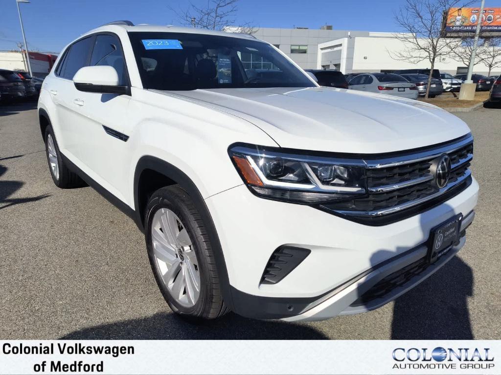 used 2023 Volkswagen Atlas Cross Sport car, priced at $32,991