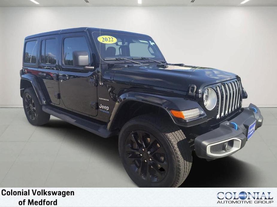 used 2022 Jeep Wrangler Unlimited 4xe car, priced at $39,991