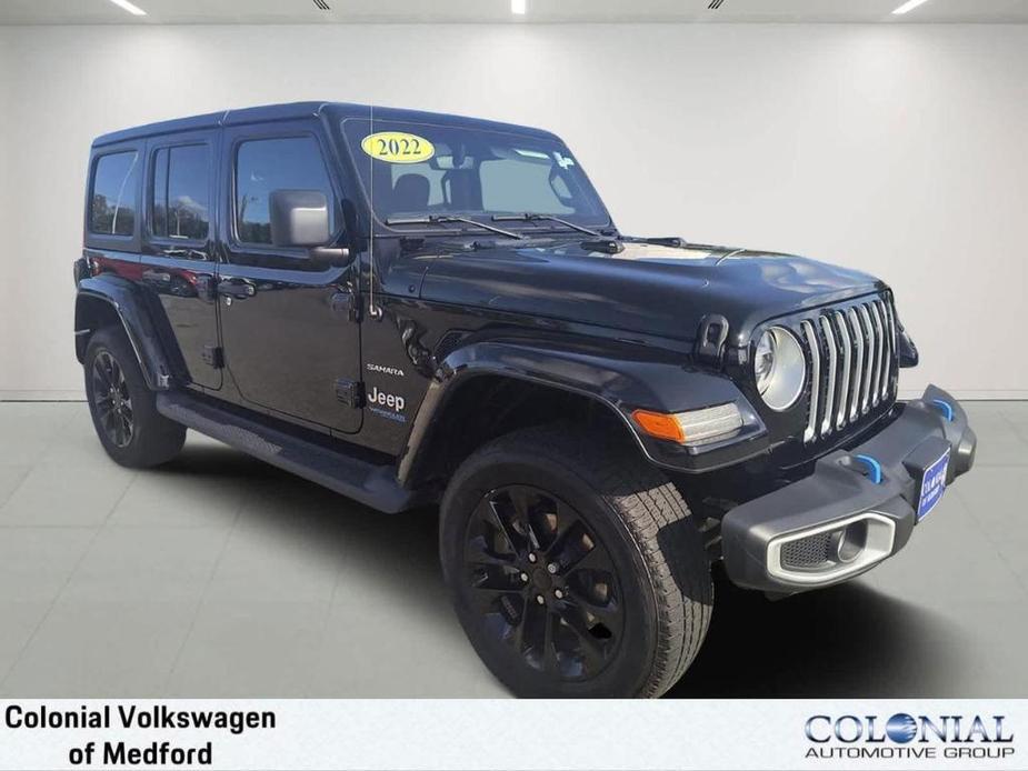 used 2022 Jeep Wrangler Unlimited 4xe car, priced at $40,291