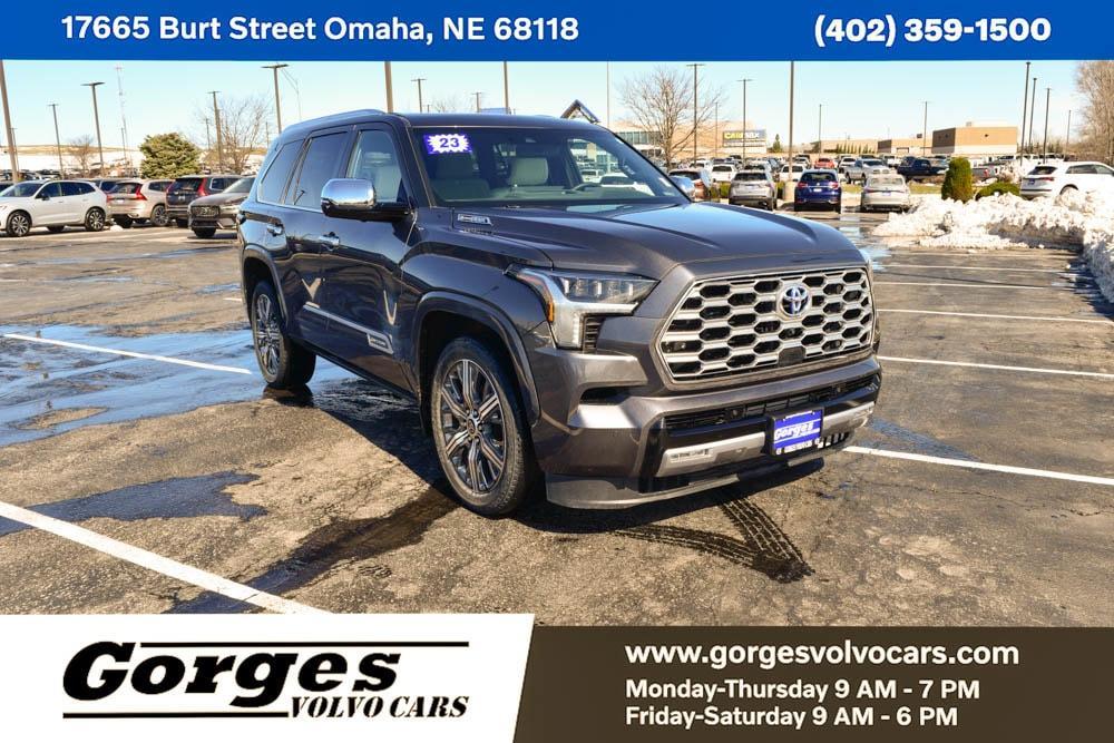 used 2023 Toyota Sequoia car, priced at $68,838
