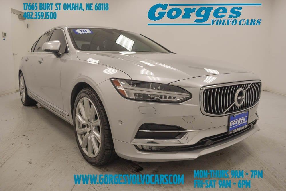 used 2018 Volvo S90 car, priced at $18,895