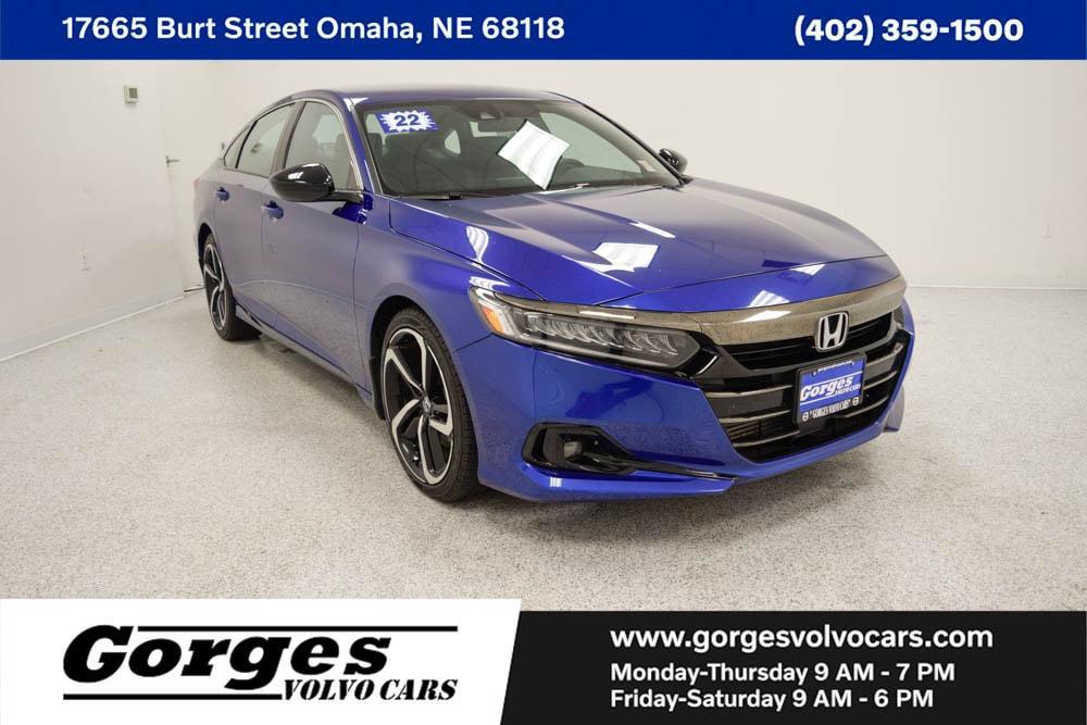 used 2022 Honda Accord car, priced at $25,398