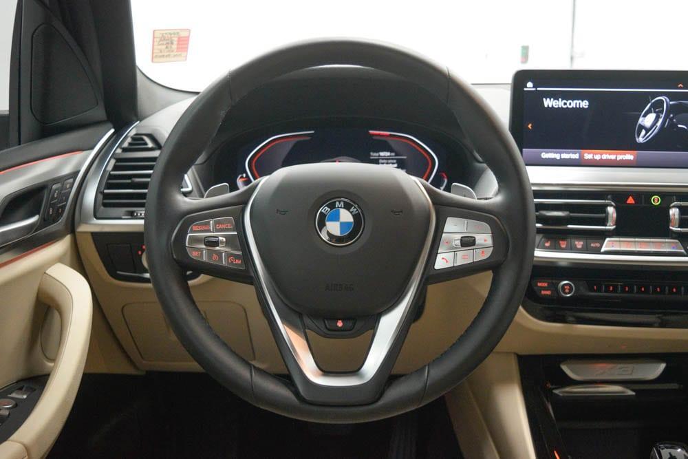 used 2022 BMW X3 car, priced at $37,332