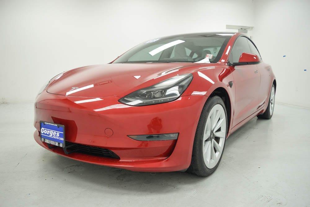 used 2022 Tesla Model 3 car, priced at $29,772