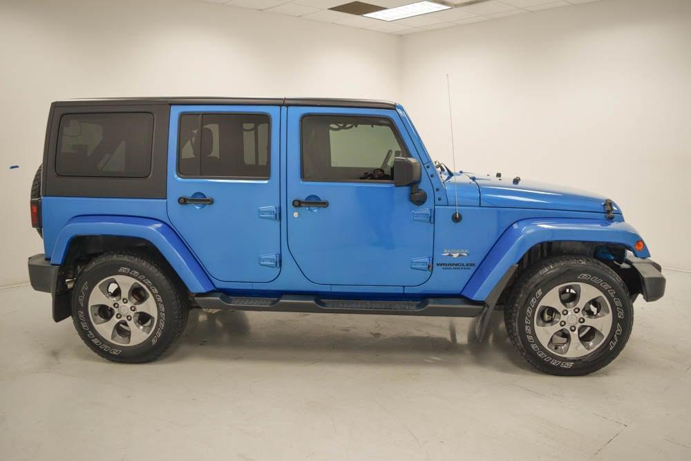 used 2016 Jeep Wrangler Unlimited car, priced at $22,836