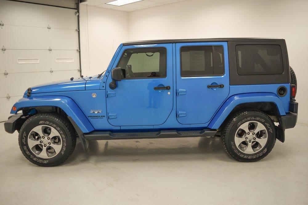 used 2016 Jeep Wrangler Unlimited car, priced at $22,836