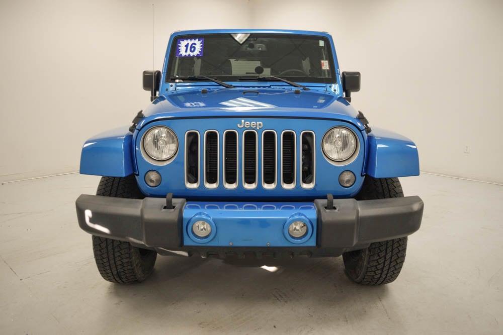 used 2016 Jeep Wrangler Unlimited car, priced at $22,836