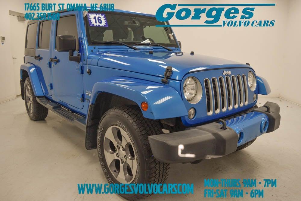 used 2016 Jeep Wrangler Unlimited car, priced at $22,595