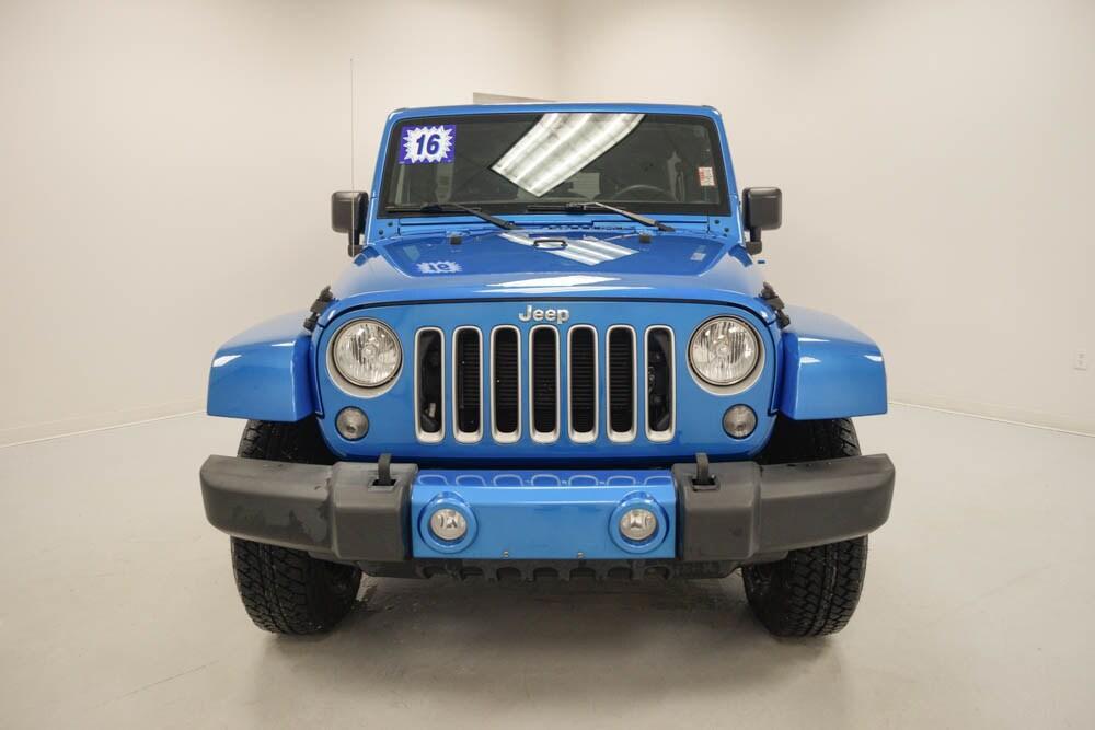 used 2016 Jeep Wrangler Unlimited car, priced at $21,579