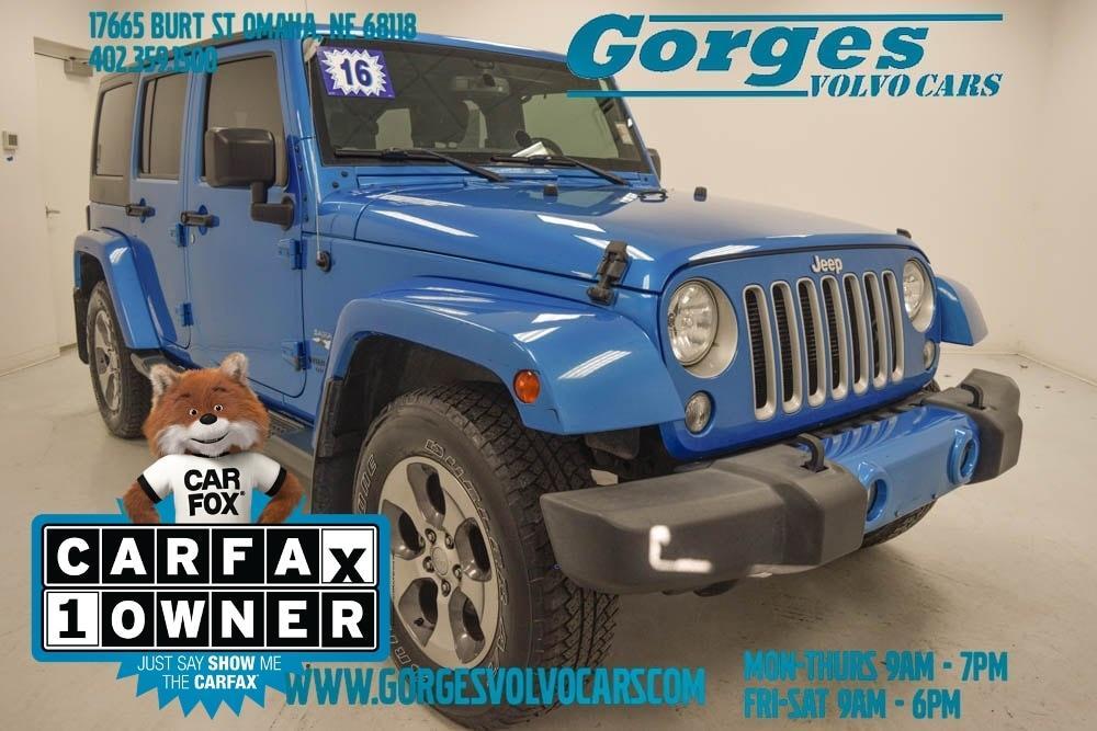 used 2016 Jeep Wrangler Unlimited car, priced at $22,836