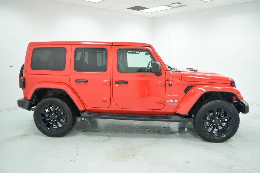 used 2021 Jeep Wrangler Unlimited 4xe car, priced at $31,525