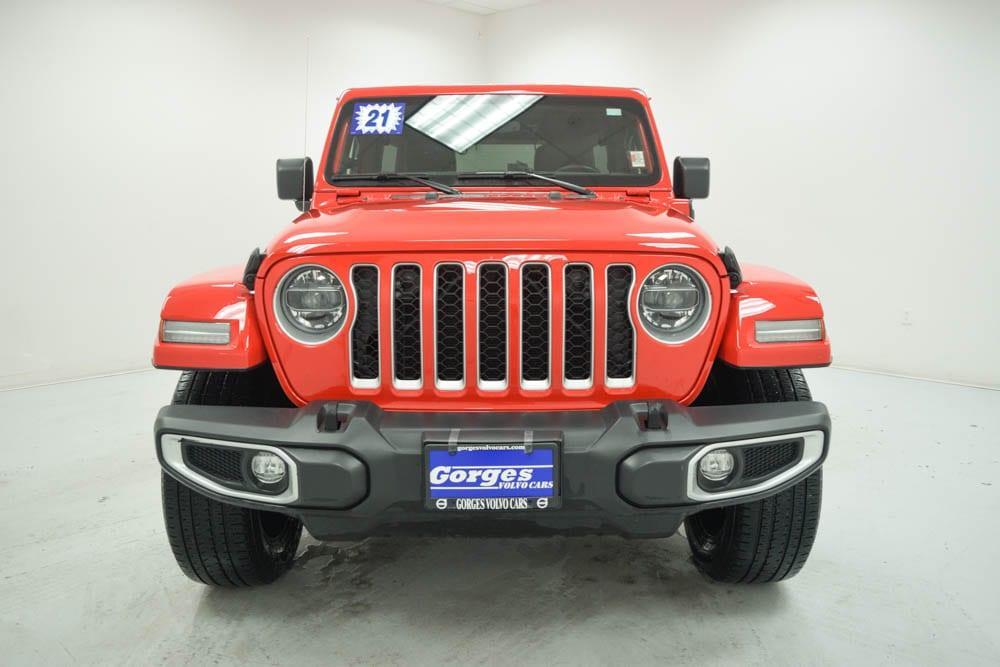 used 2021 Jeep Wrangler Unlimited 4xe car, priced at $31,525